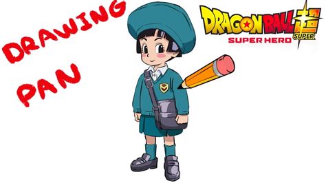 How To Draw Draw Pan Step By Step Dragon Ball Super Super Hero Youtube