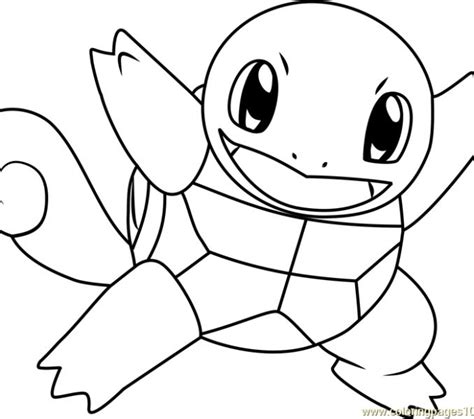 Squirtle Pokemon Coloring Pages Download Fun For Kids Pokemon