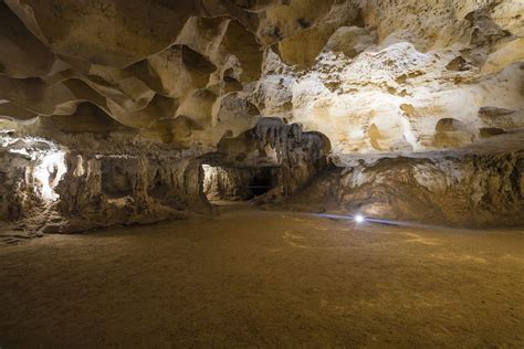 Inside A Limestone Cave In The Naracoorte Caves National Park In South