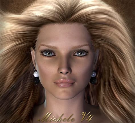 Jolene Blalock Natalie V4 Celebrity 3d Model For Daz