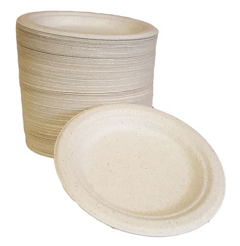 100 Compostable And Biodegradable 6 Disposable Plates 125 Count