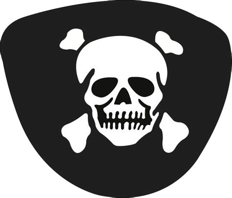 Pirate Eye Patch Png : Pirate head with pirate hat and ...
