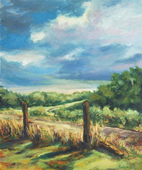 Country Road Painting By Rick Nederlof Fine Art America