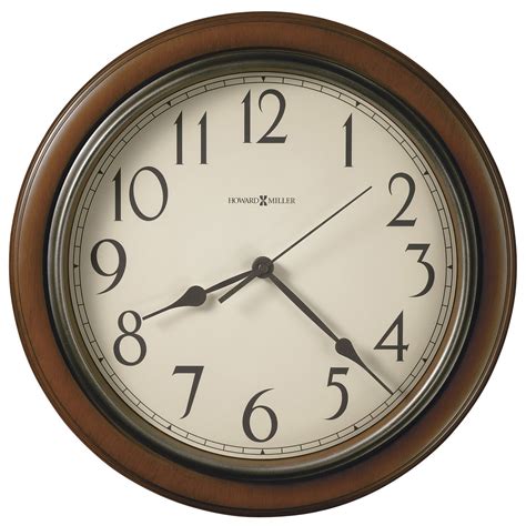 Howard Miller 1525 Kalvin Large Wall Clock And Reviews Wayfair