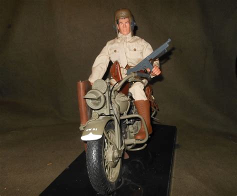 Gi Joe Wwii Army Courier With Wla 45 Harley Davidson 1998 Collectors Weekly