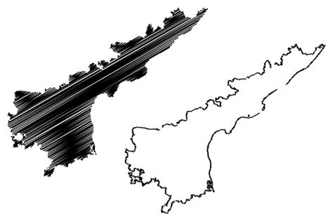 Andhra Pradesh Map Vector Stock Illustration Download Image Now Istock