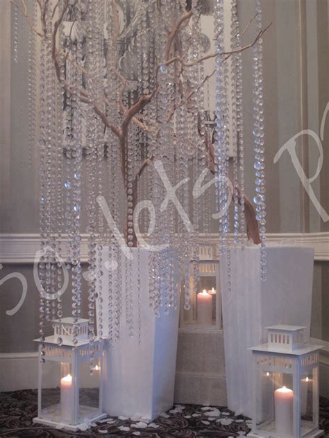 Crystal Tree Tall Decoration Hire So Lets Party