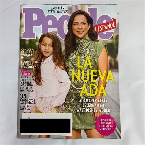 People Espanol Magazine Octubre October 2021 Celebrities La Nueva Ada
