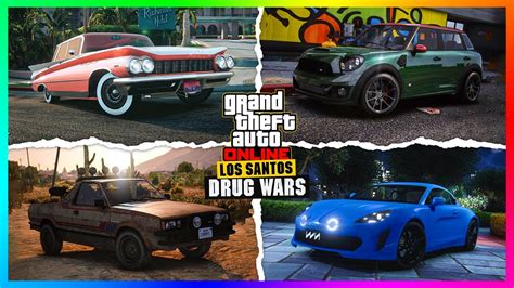 Gta 5 Online Los Santos Drug Wars Dlc Update All Unreleased Cars