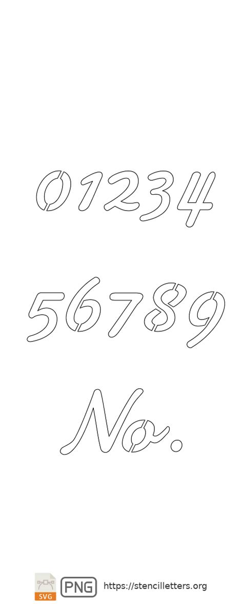 50s Casual Cursive Free Printable Letter Stencils For Painting