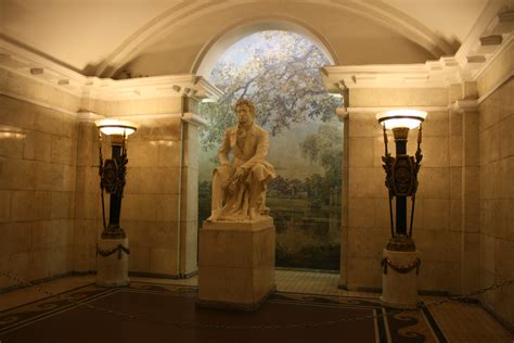 Metro is the most convenient way to travel in. Metro in St Petersburg