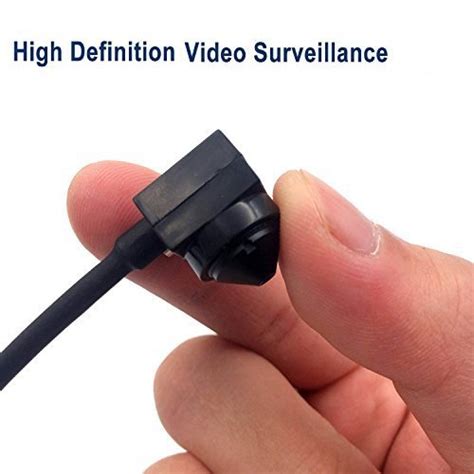 Mini Spy Hidden Camera Hd Tvl Small Portable Wired Spy Camera