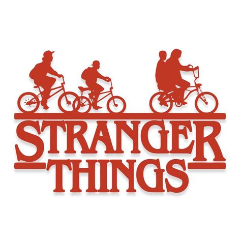 Stranger Things Logo Vinyl Decal Decalfly