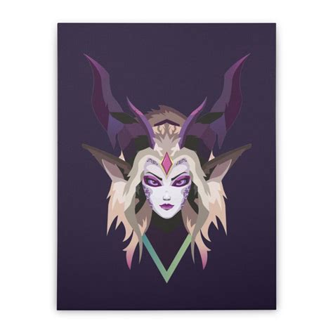 Dragon Sorceress Zyra 2 League Of Legends Stretched Canvas Marek
