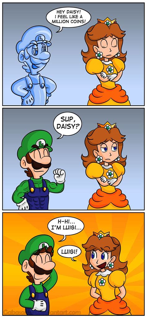 Just Being Luigi By Gabasonian On DeviantART Mario Funny Mario