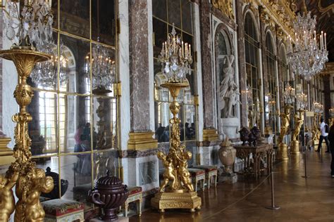 Hall Of Mirrors Palace Of Versailles Versailles France Places Ive