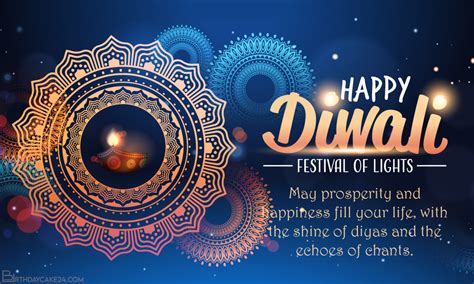 The holiday is celebrated worldwide as an international day. Happy Diwali Hindu Festival Greeting Card