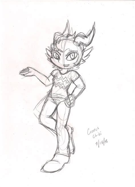 Cronus Chibi Sketch By Kuronekogrimm On Deviantart