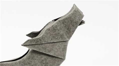 origami wolf | Tutorial Origami Handmade
