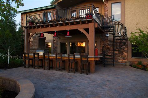 Outdoor kitchen on deck ideas. 21 Decking Lighting Ideas - An Important Part Of Homes ...