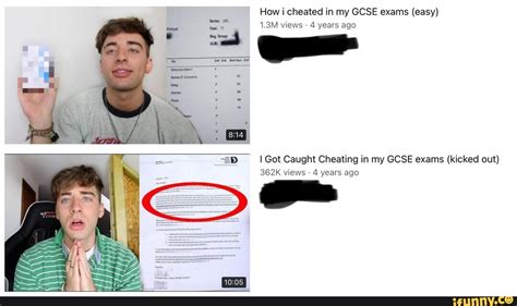 How I Cheated In My GCSE Exams Easy 1 3M Views 4 Years Ago I Got