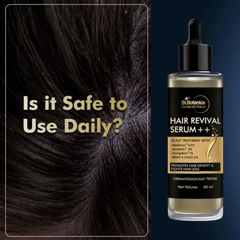 Hair Revival Serum For Hair Growth Clinically Approved Actives