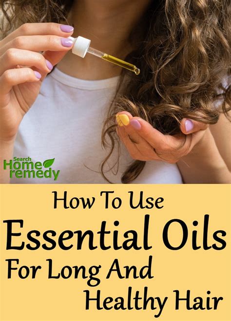 Essential oils also known as aromatic oils have been in use since many centuries back. How To Use Essential Oils For Long And Healthy Hair ...