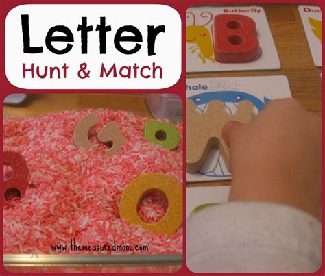 Letter Hunt And Match A Whole Alphabet Activity For Toddlers
