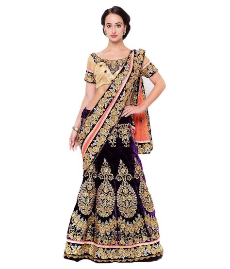 Jiya Fashion Multicoloured Velvet Saree Buy Jiya Fashion Multicoloured Velvet Saree Online At