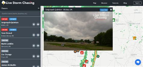 Maps Mania Storm Chasers Live