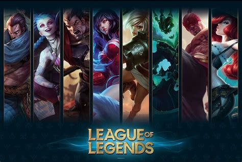 Poster League Of Legends Champions Wall Art Ts And Merchandise