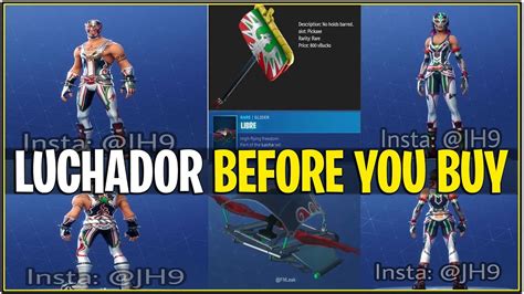 New Fortnite Before You Buy Luchador Skinsglider And More