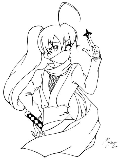 Anime Ninja Coloring Pages 342 Best Quality File