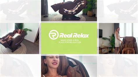 real relax® ps3000 massage chair with sl track 3d robot hands youtube