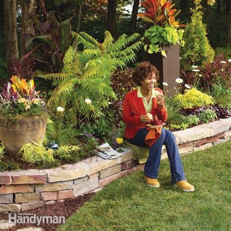 This is a cheap and easy option to create a raised garden bed since people throw tires away every day. Construct a Raised Garden Bed | The Family Handyman
