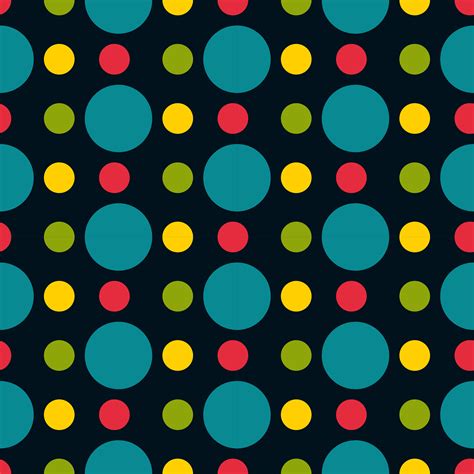 Colored Polka Dot Seamless Pattern 347084 Download Free Vectors