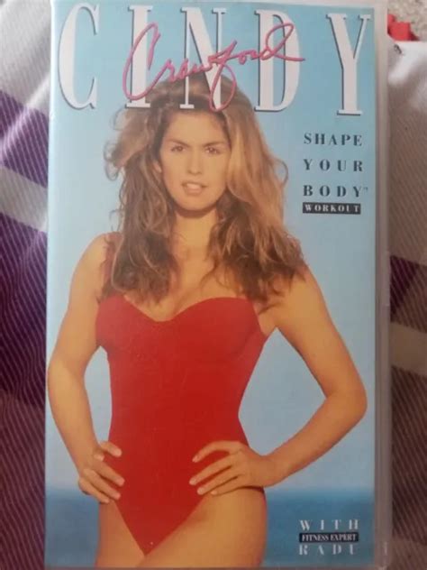 Cindy Crawford Shape Your Body Workout Vhs Picclick
