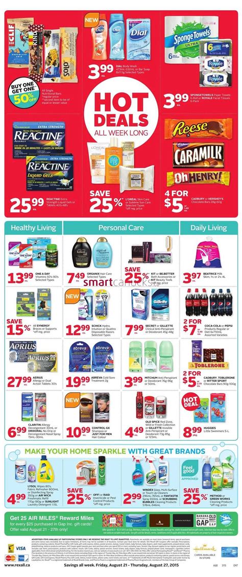 Rexall Pharmaplus On Flyer August 21 To 27