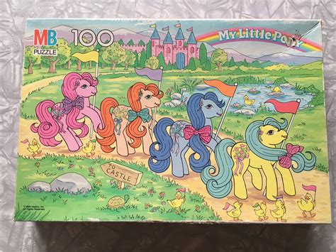 2019 black friday / cyber monday jigsaw puzzles deals and updates. 1989 My Little Pony 100 Piece Jigsaw Puzzle Milton Bradley ...