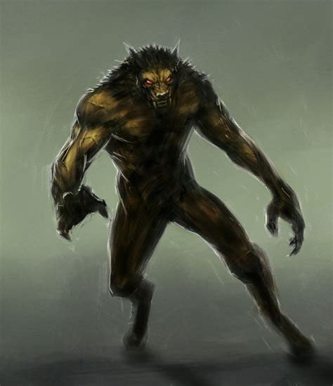 Artstation Werewolf Concept