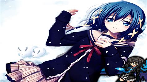 Anime Girl In Snow Hd By Iarnoldz On Deviantart