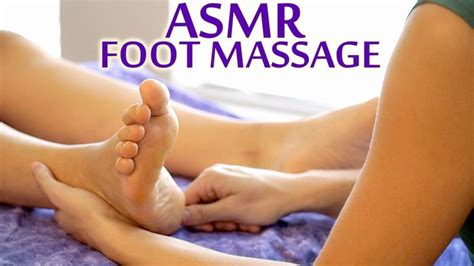 Asmr Massage Foot Massage Technique For Women Soft Spoken