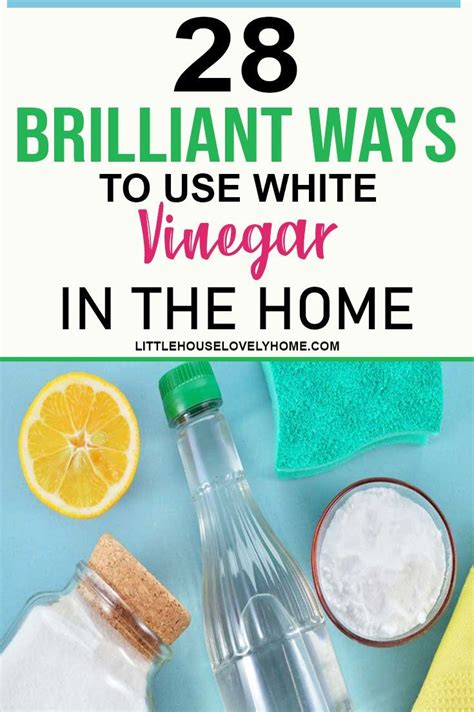 28 Brilliant Ways To Use White Vinegar In The Home Vinegar Cleaning