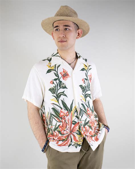 Japanese Repro Shirt Aloha Short Sleeve Sun Surf X Sugar Cane Brand