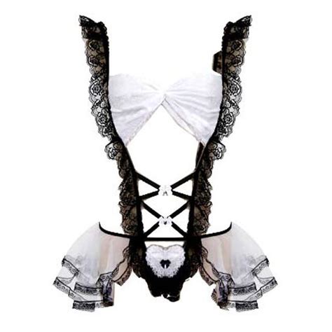 Buy Cute Anime Maid Cosplay Sexy Costumes Temptation Underwear Perspective Lingerie Servant