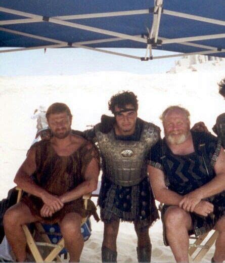 behind the scenes of troy brylcreem ned stark cowlick sean bean picture movie big smile