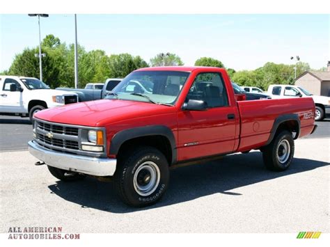 2000 Chevrolet Silverado 2500 Regular Cab 4x4 In Victory Red Photo 6