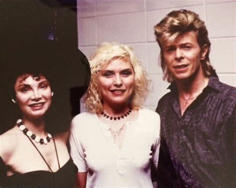 David Bowie News On Twitter Toni Basil Debbie Harry And David Bowie