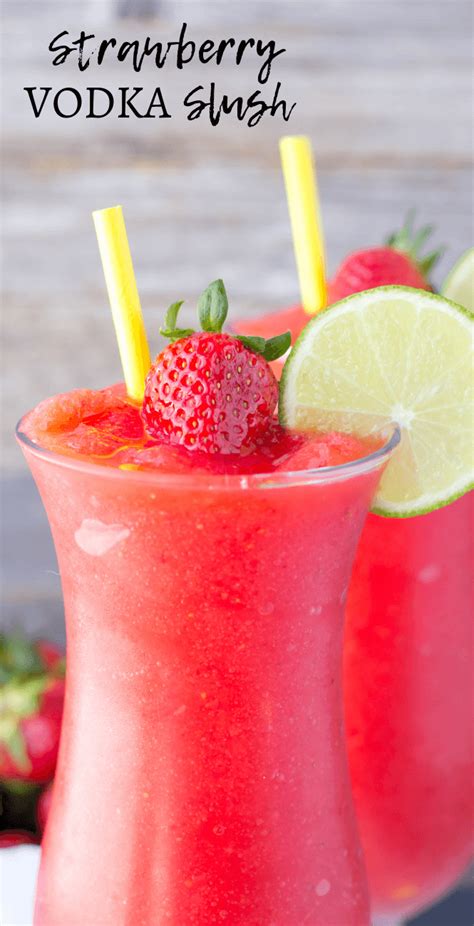 Strawberry Vodka Slush Simply Made Recipes