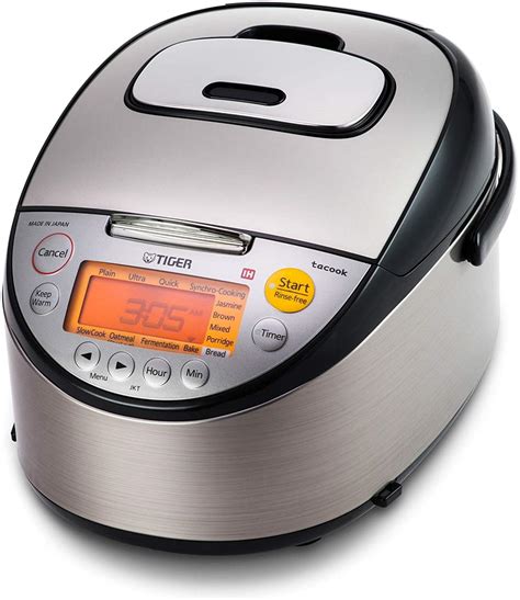 Tiger JKT S U K IH Rice Cooker With Slow Cooking And Bread Making